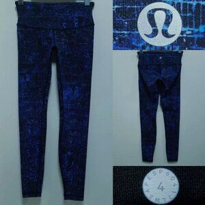 Lululemon Wunder Under City Lights Multi Tight 4 XS Low Rise Luxtreme On Full